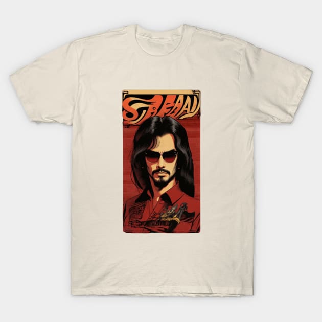 steely /// retro vektor -style japan T-Shirt by jekoba